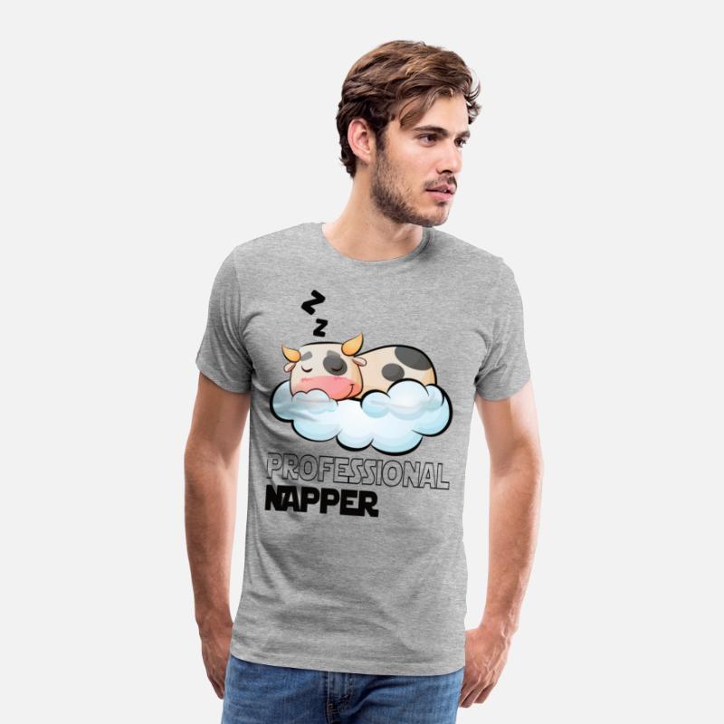 Professional Napper Cow Sleeping Late Riser
