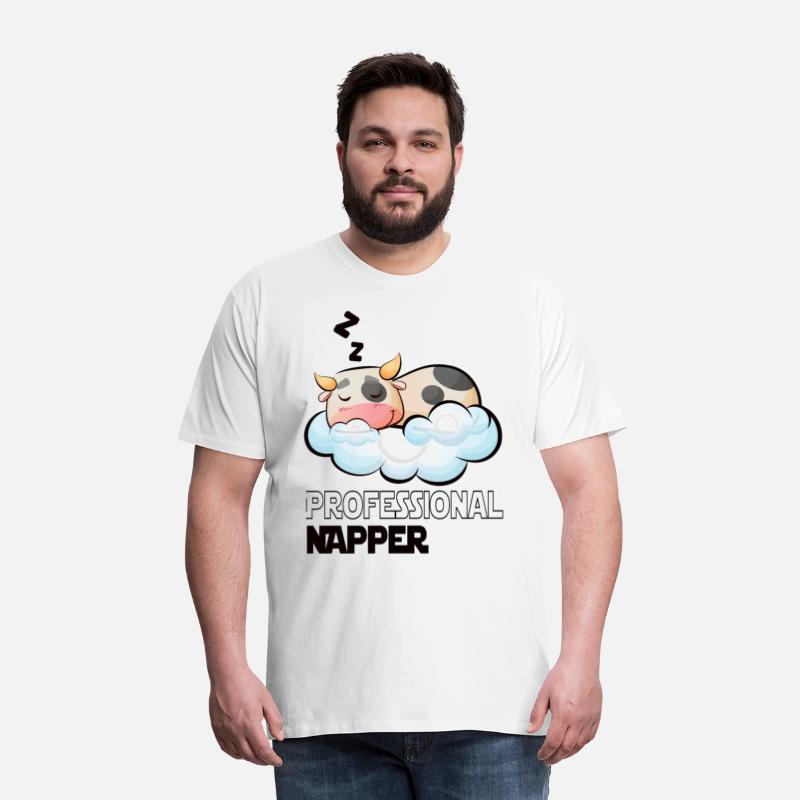 Professional Napper Cow Sleeping Late Riser