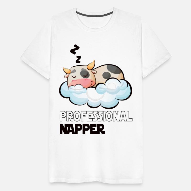 Professional Napper Cow Sleeping Late Riser