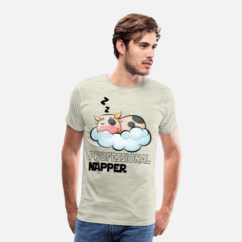 Professional Napper Cow Sleeping Late Riser