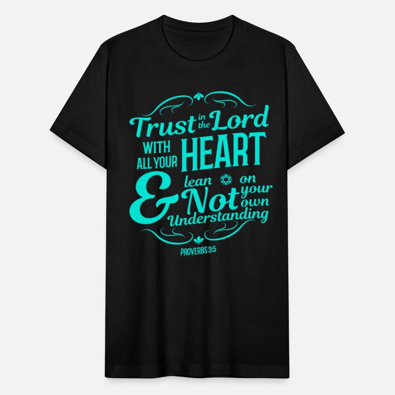 Proverbs 3 5 Christian Design