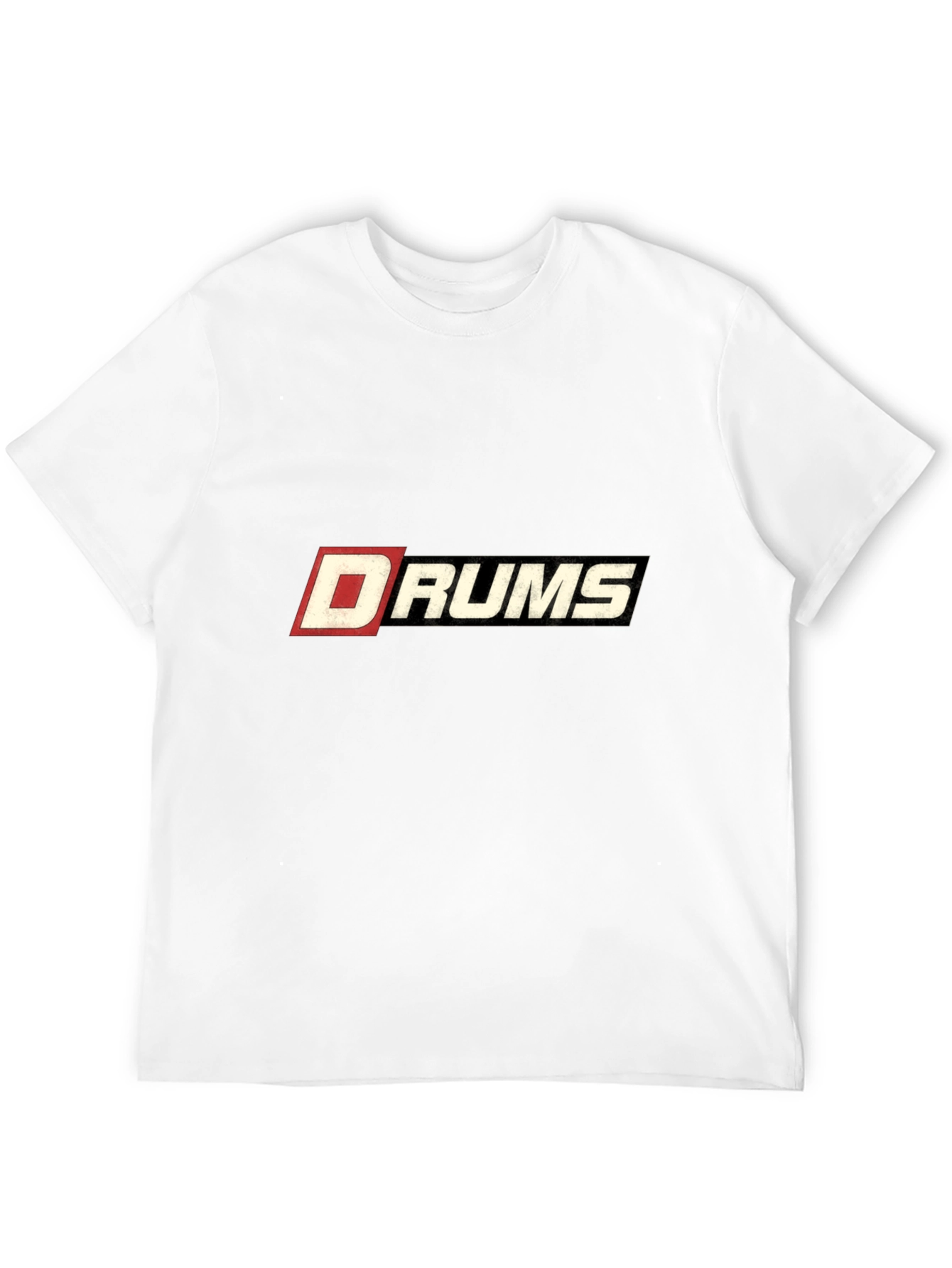Drums Graphic Black T-Shirt