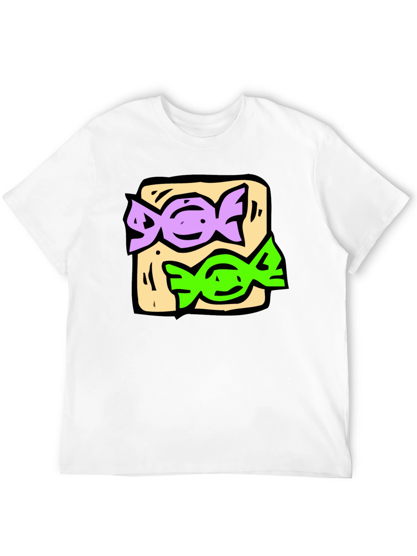 Candy Graphic Black T-Shirt