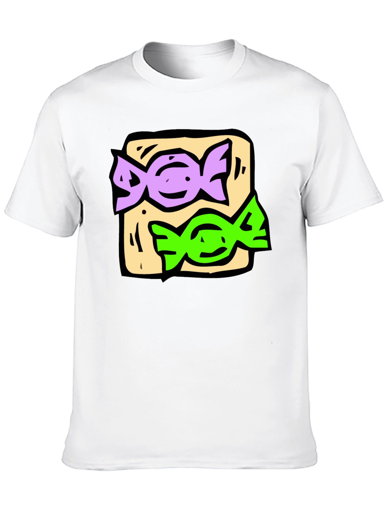 Candy Graphic Black T-Shirt