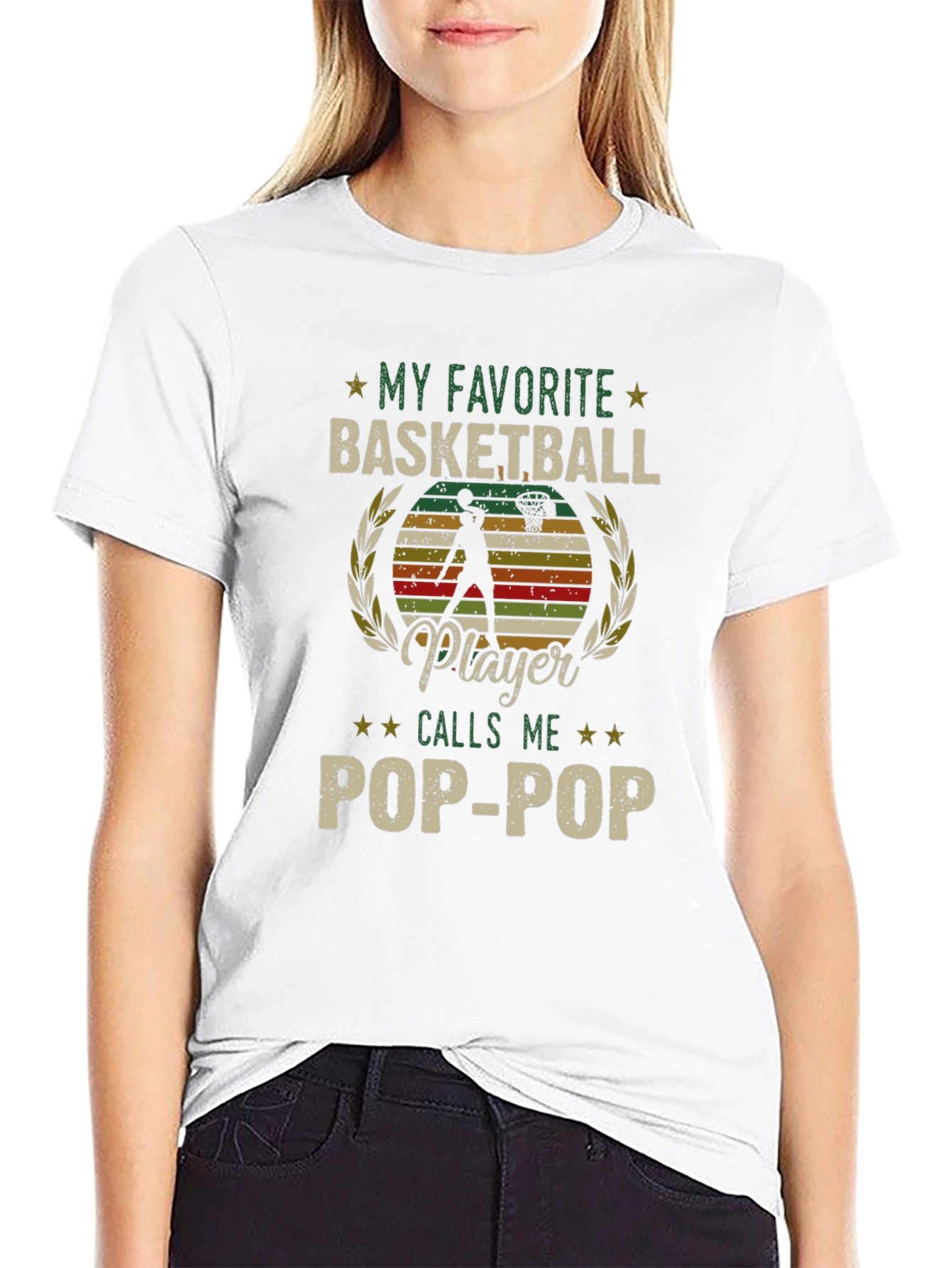 My Favorite Basketball Player Calls Me Pop-Pop T-Shirt