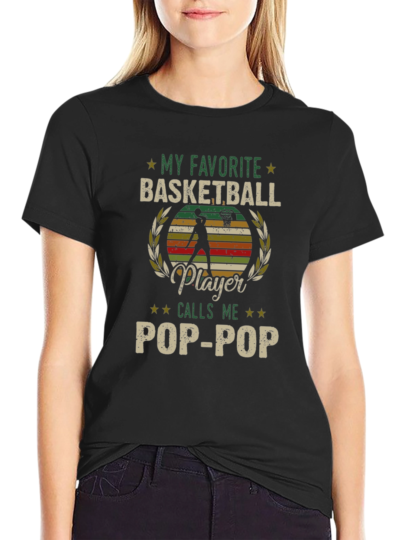 My Favorite Basketball Player Calls Me Pop-Pop T-Shirt