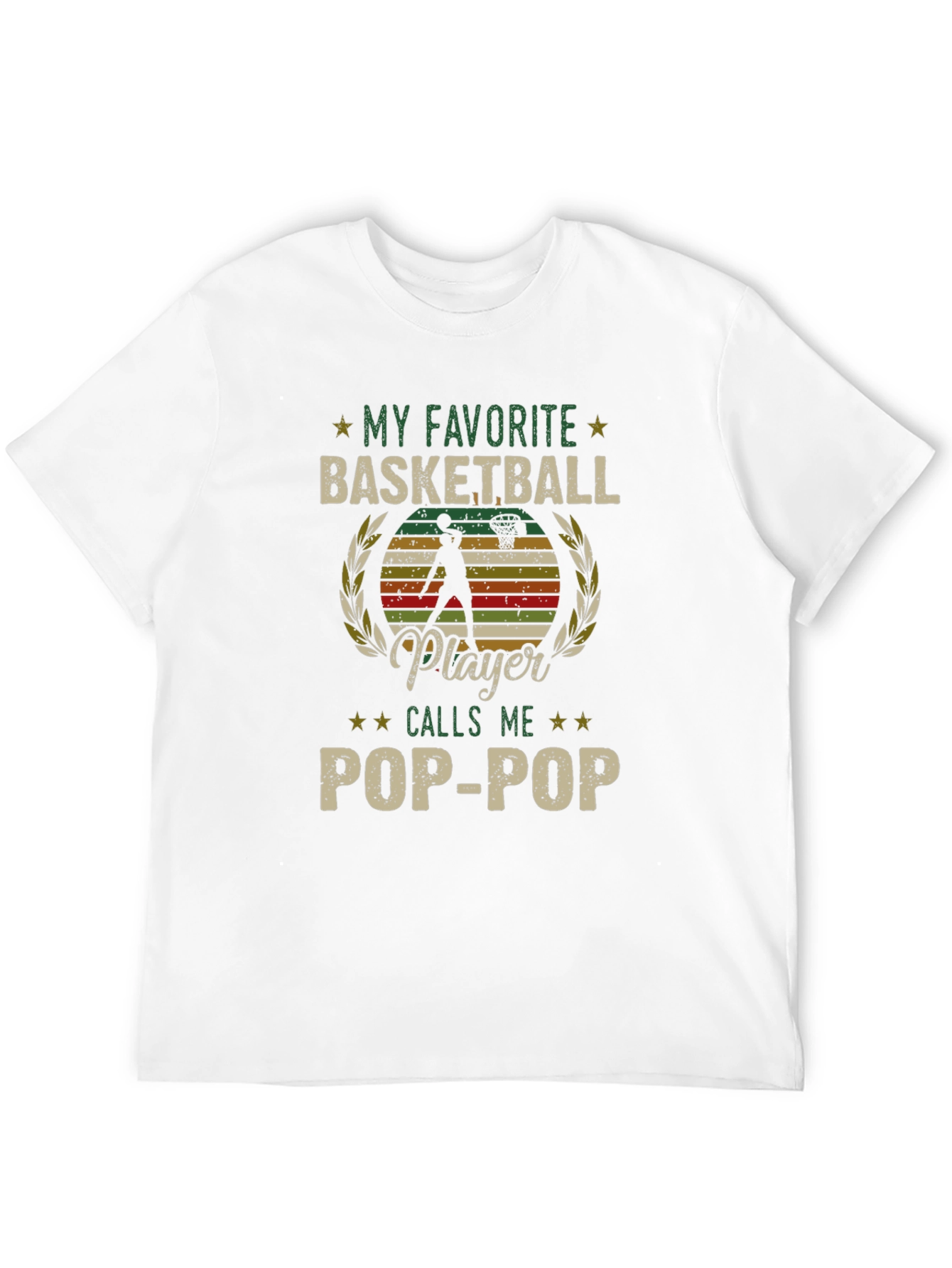 My Favorite Basketball Player Calls Me Pop-Pop T-Shirt