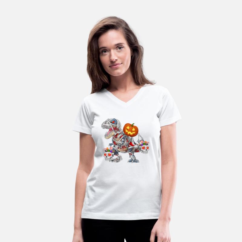 Pumpkin Riding Zombie Mummy Dinosaur Halloween