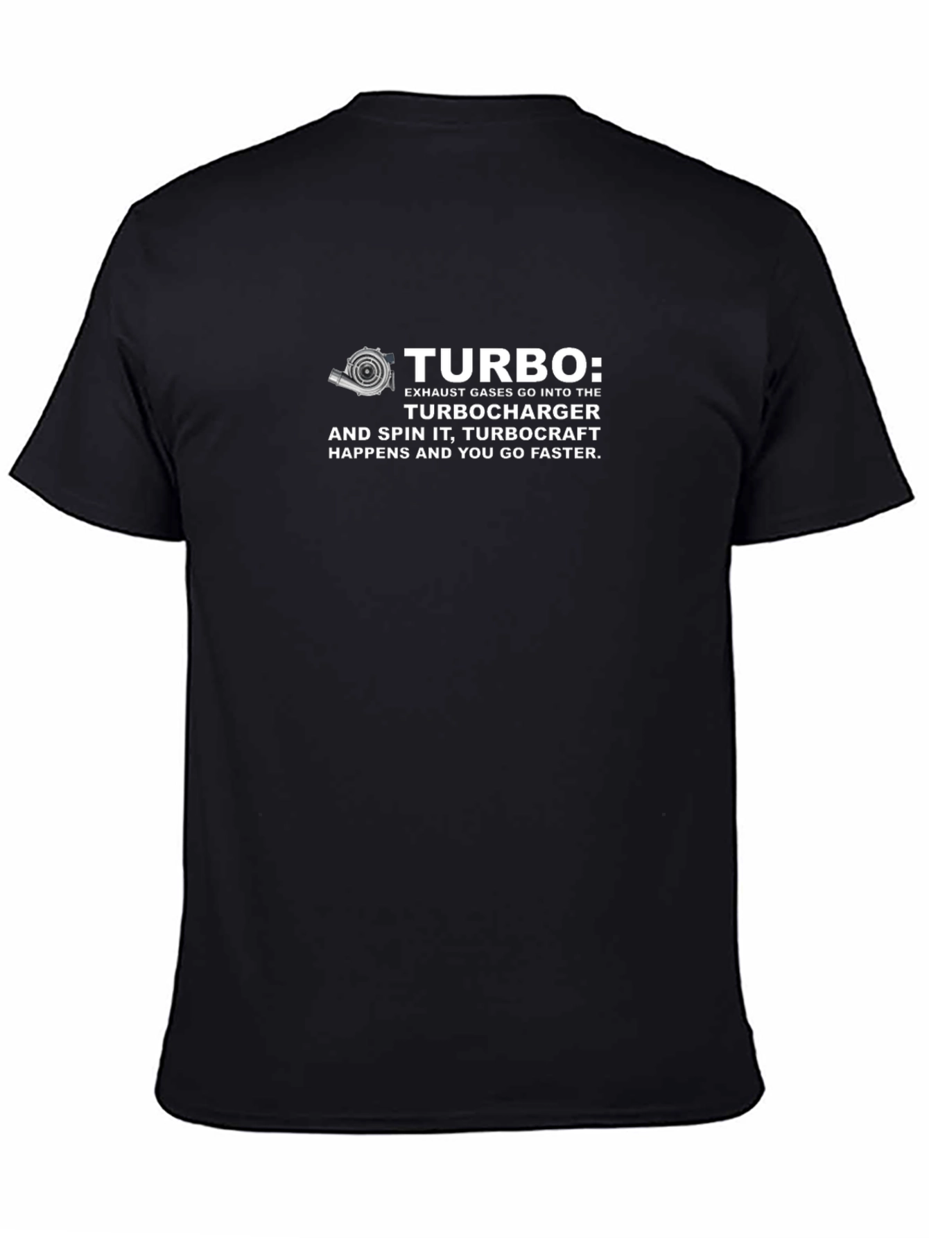 Turbocharger Graphic Tee - Automotive Enthusiast Apparel