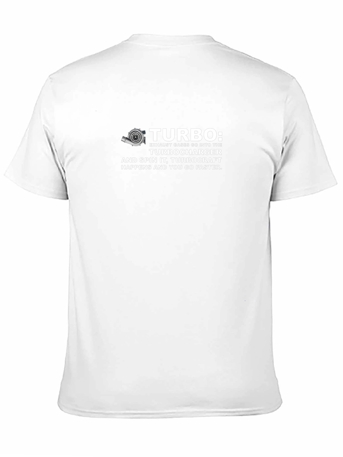 Turbocharger Graphic Tee - Automotive Enthusiast Apparel