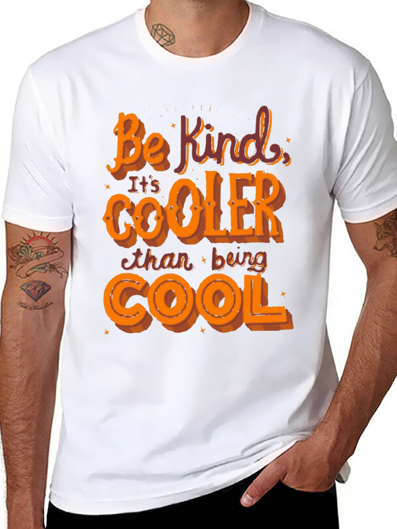 Kindness is Cool T-Shirt - Inspirational Graphic Tee