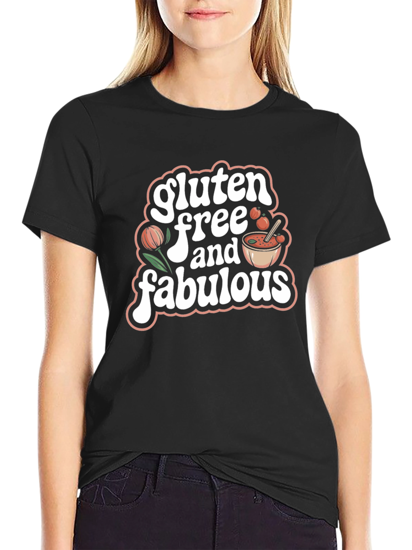Gluten Free & Fabulous Graphic Tee
