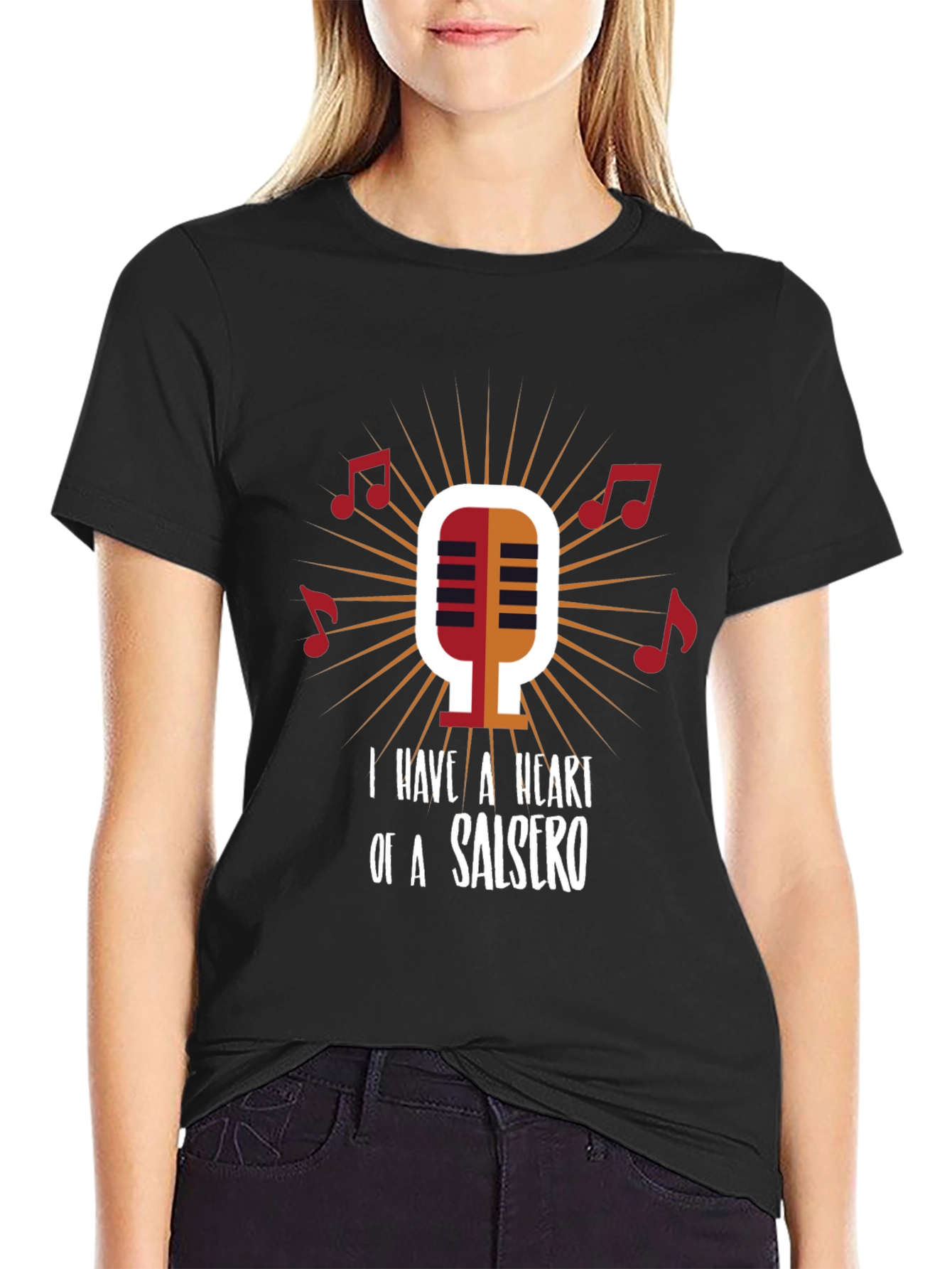 Salsero Heartbeat Graphic T-Shirt