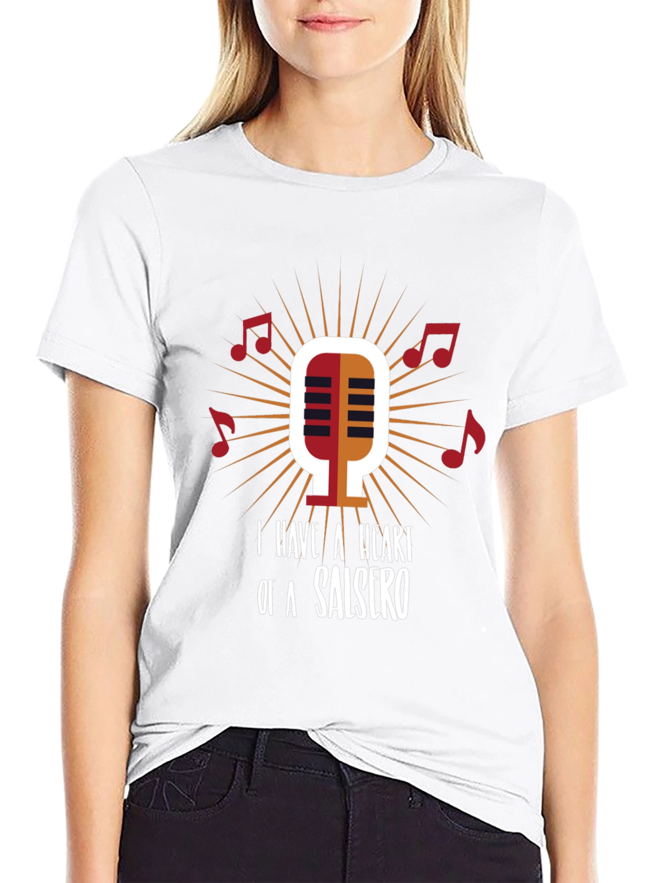 Salsero Heartbeat Graphic T-Shirt