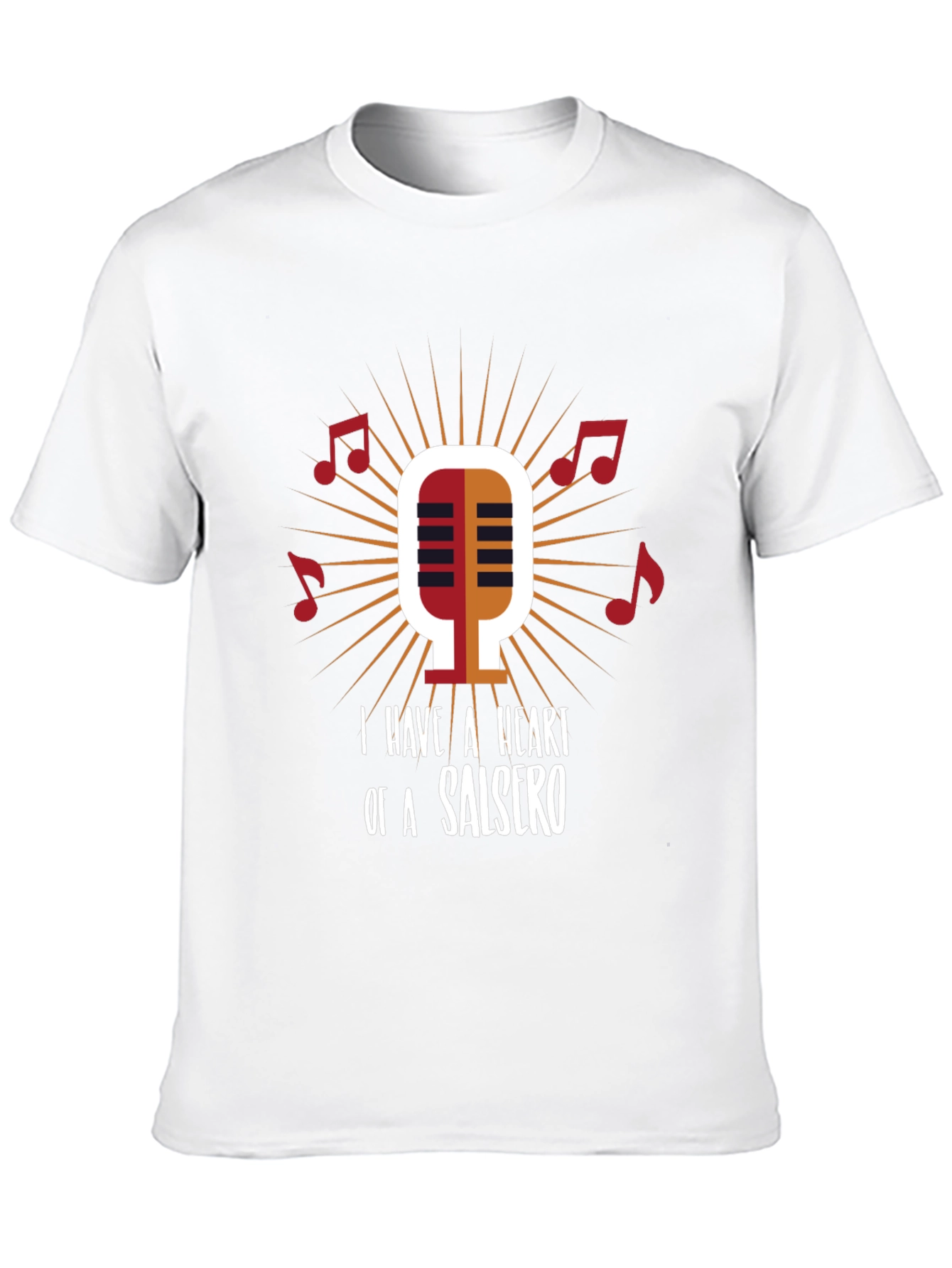 Salsero Heartbeat Graphic T-Shirt