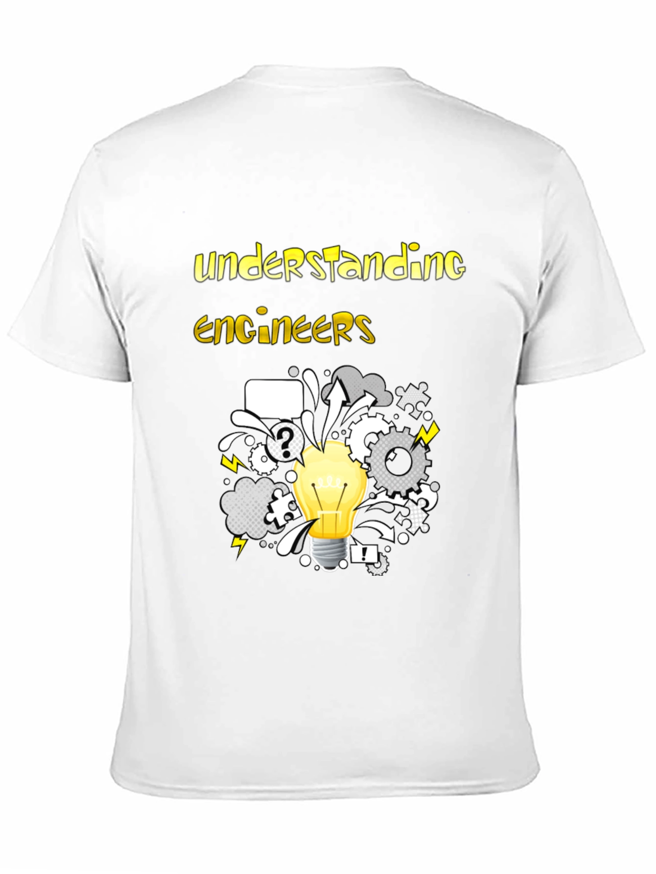 Understanding Engineers T-Shirt - Idea Bulb Design