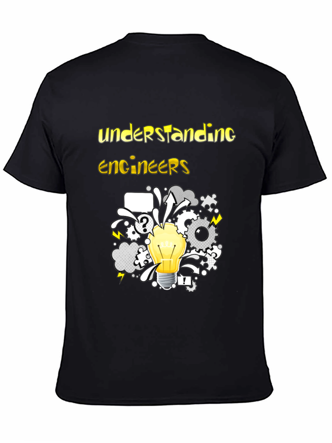 Understanding Engineers T-Shirt - Idea Bulb Design