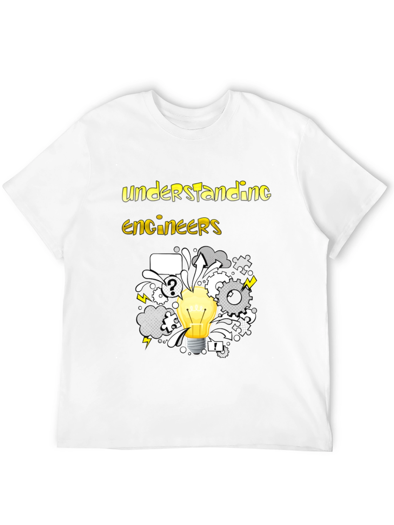 Understanding Engineers T-Shirt - Idea Bulb Design