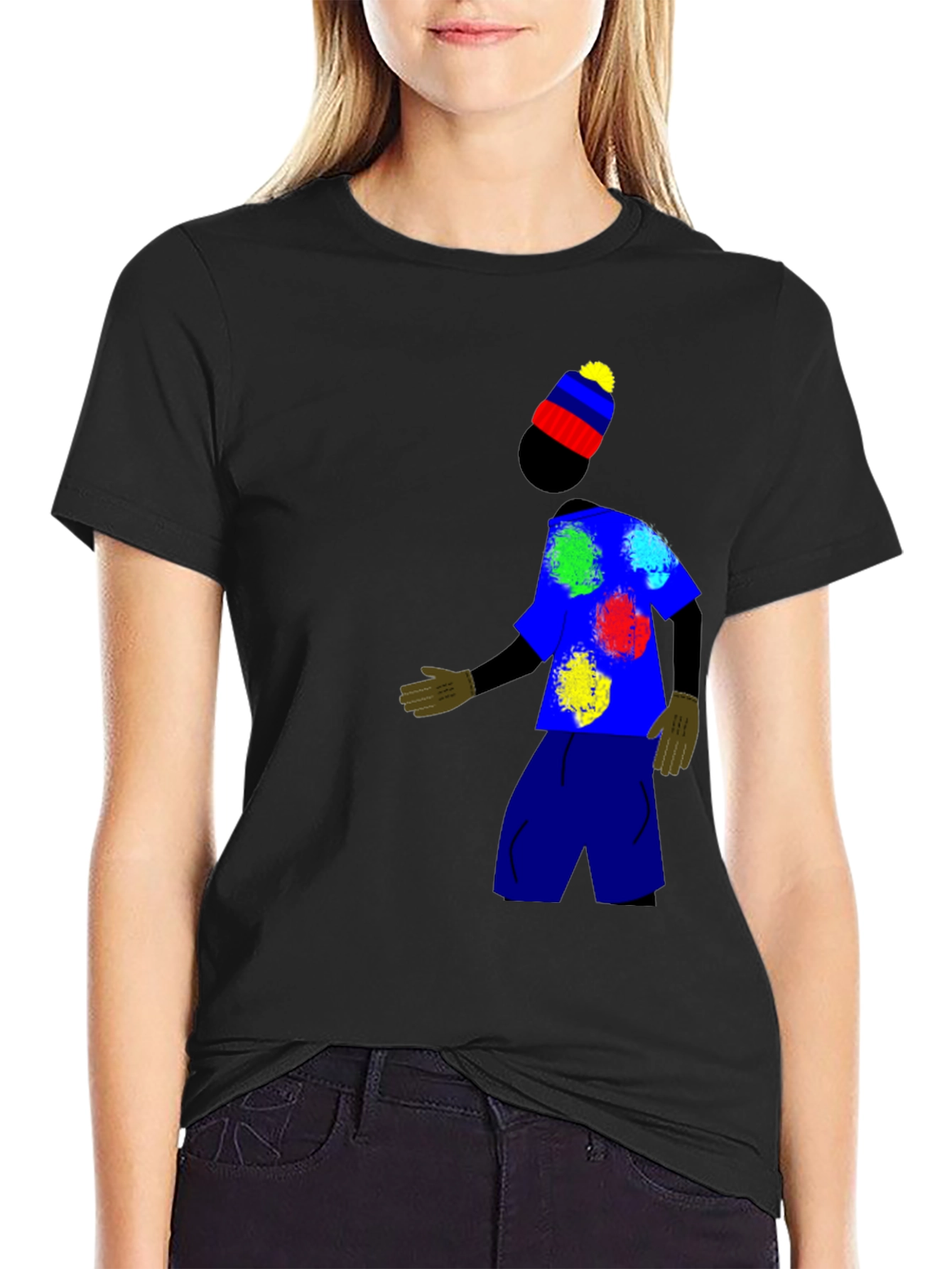 Funky Graphic Print Mens T-Shirt