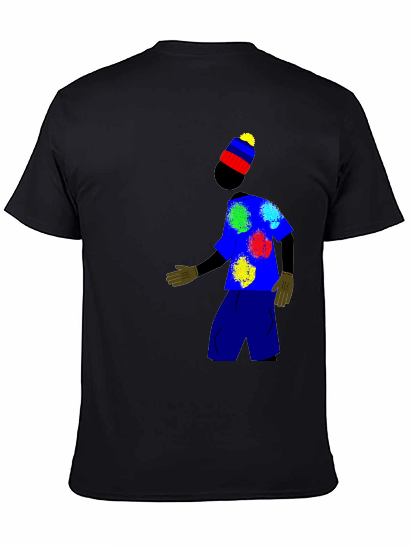 Funky Graphic Print Mens T-Shirt