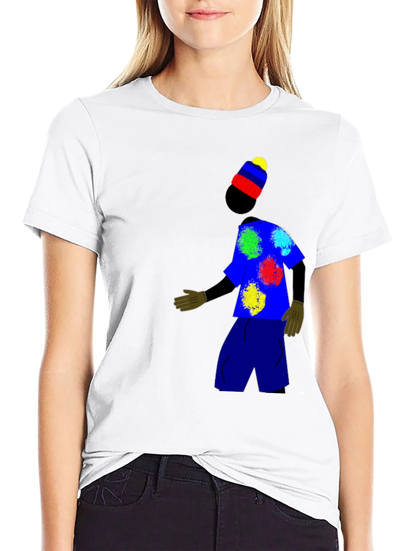 Funky Graphic Print Mens T-Shirt