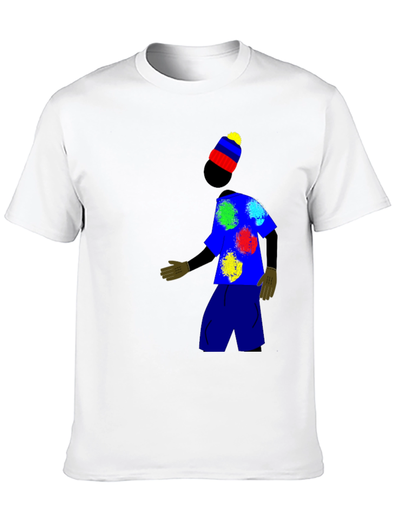 Funky Graphic Print Mens T-Shirt