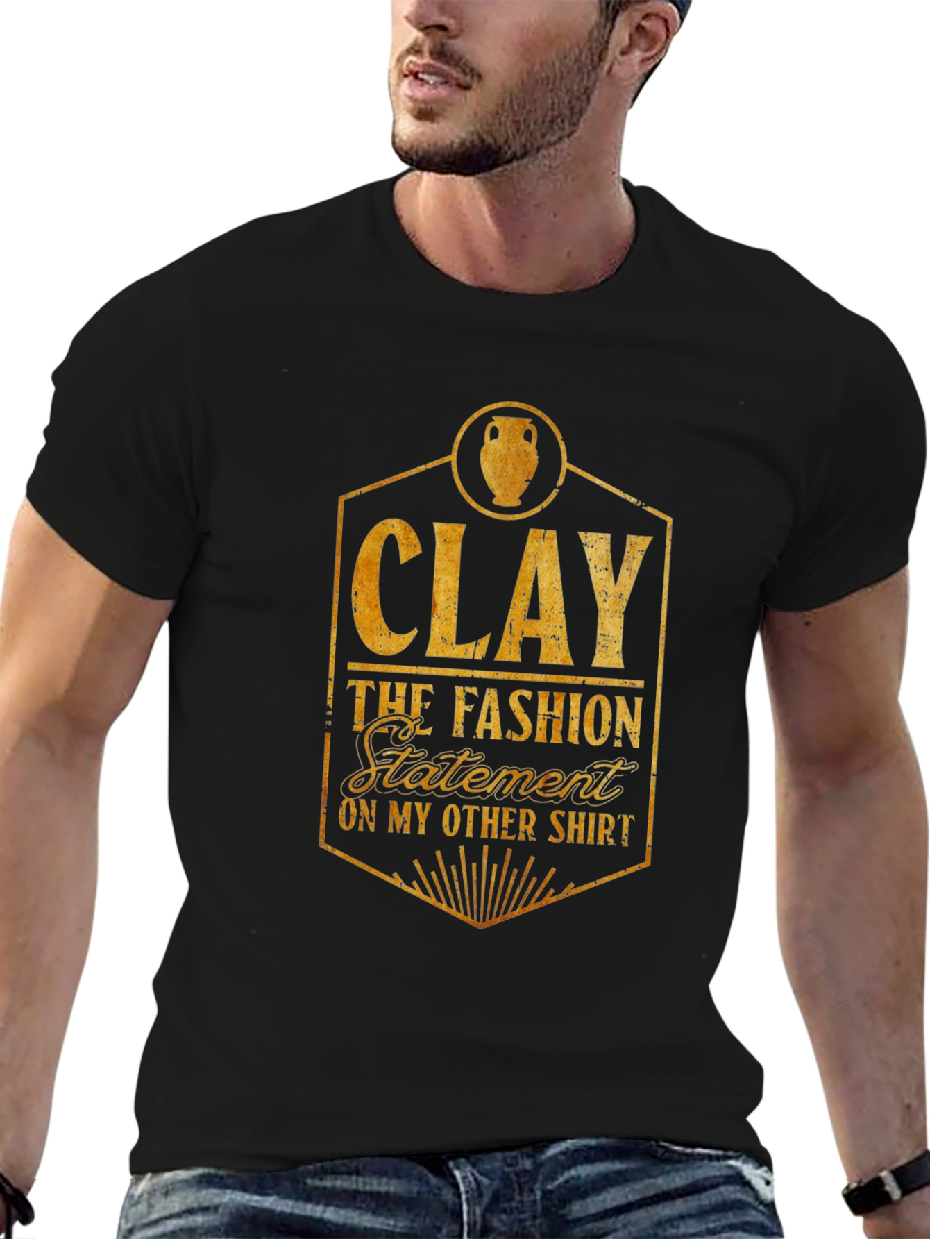 Clay The Fashion Statement Graphic Tee
