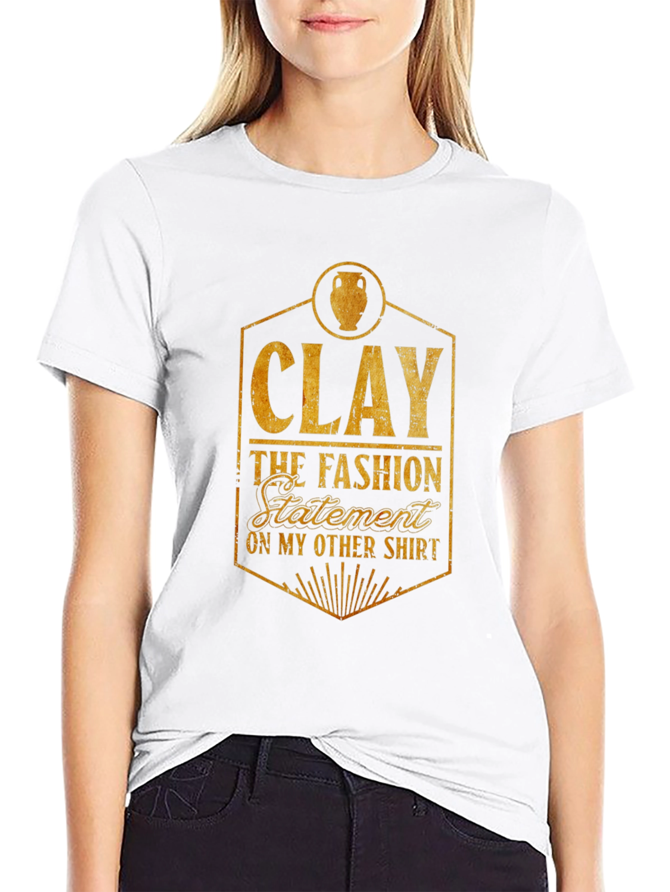 Clay The Fashion Statement Graphic Tee