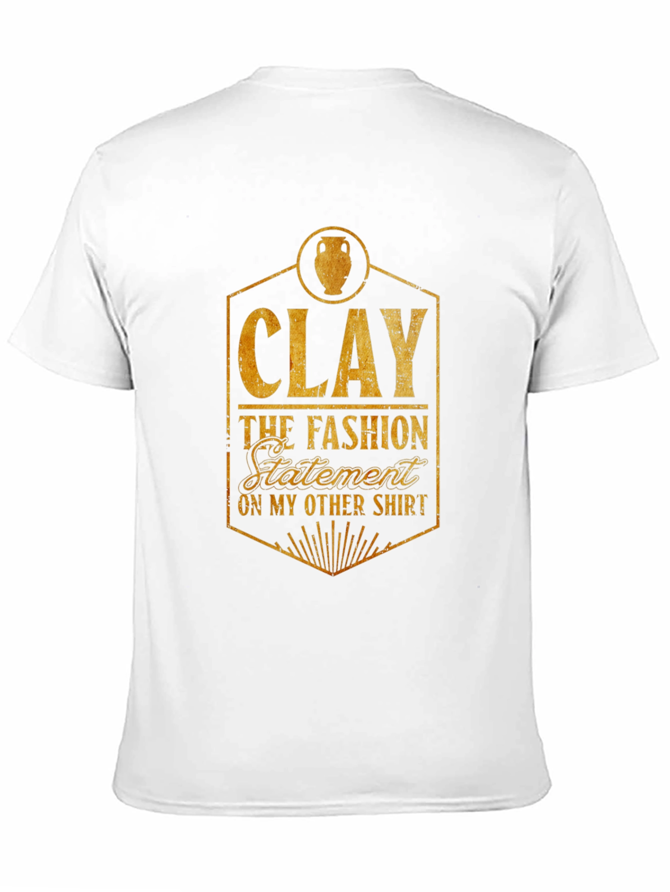 Clay The Fashion Statement Graphic Tee