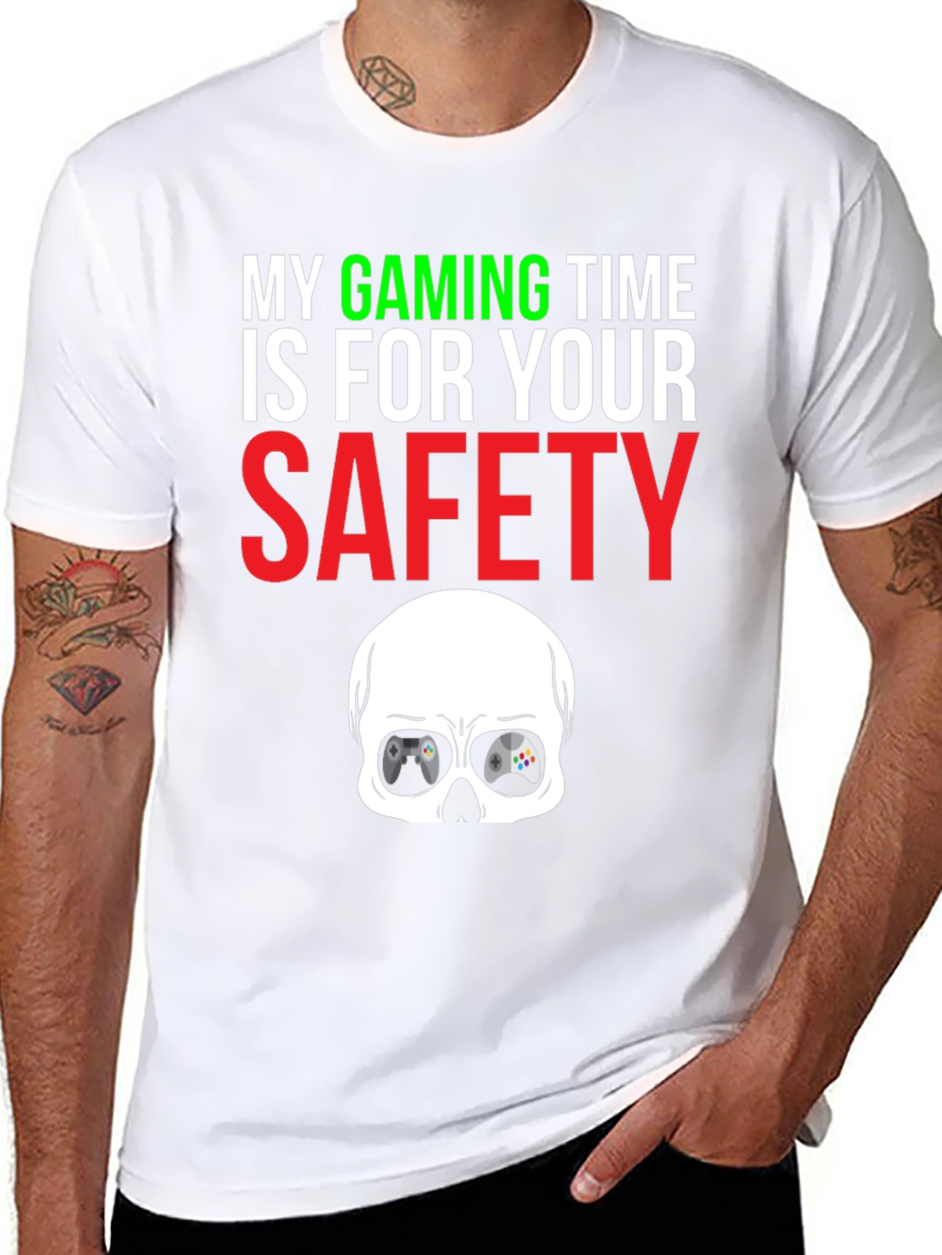 My Gaming Time is for Your Safety T-Shirt