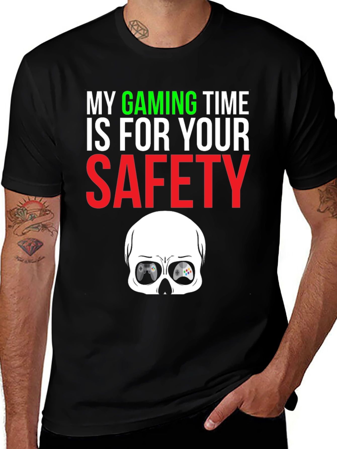 My Gaming Time is for Your Safety T-Shirt