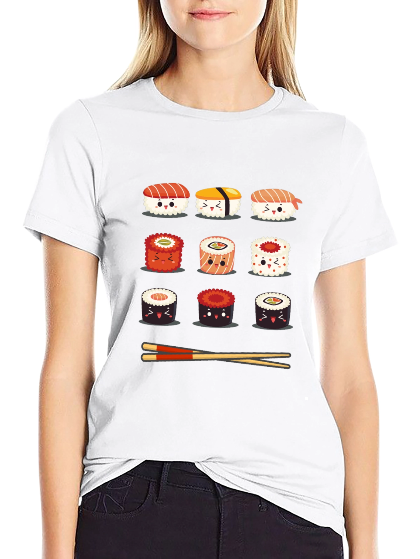 Sushi T-Shirt - Cute Foodie Tee