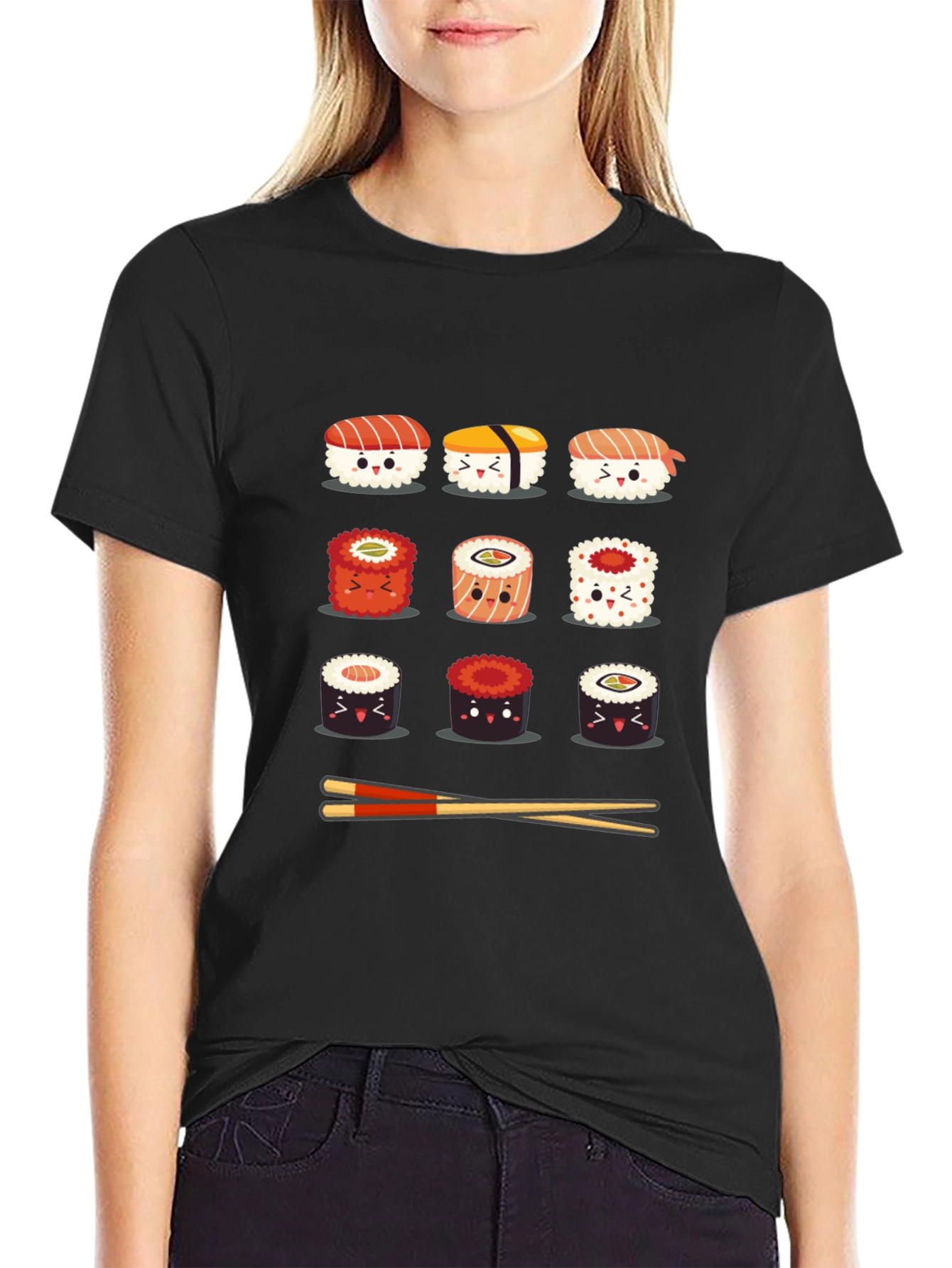 Sushi T-Shirt - Cute Foodie Tee