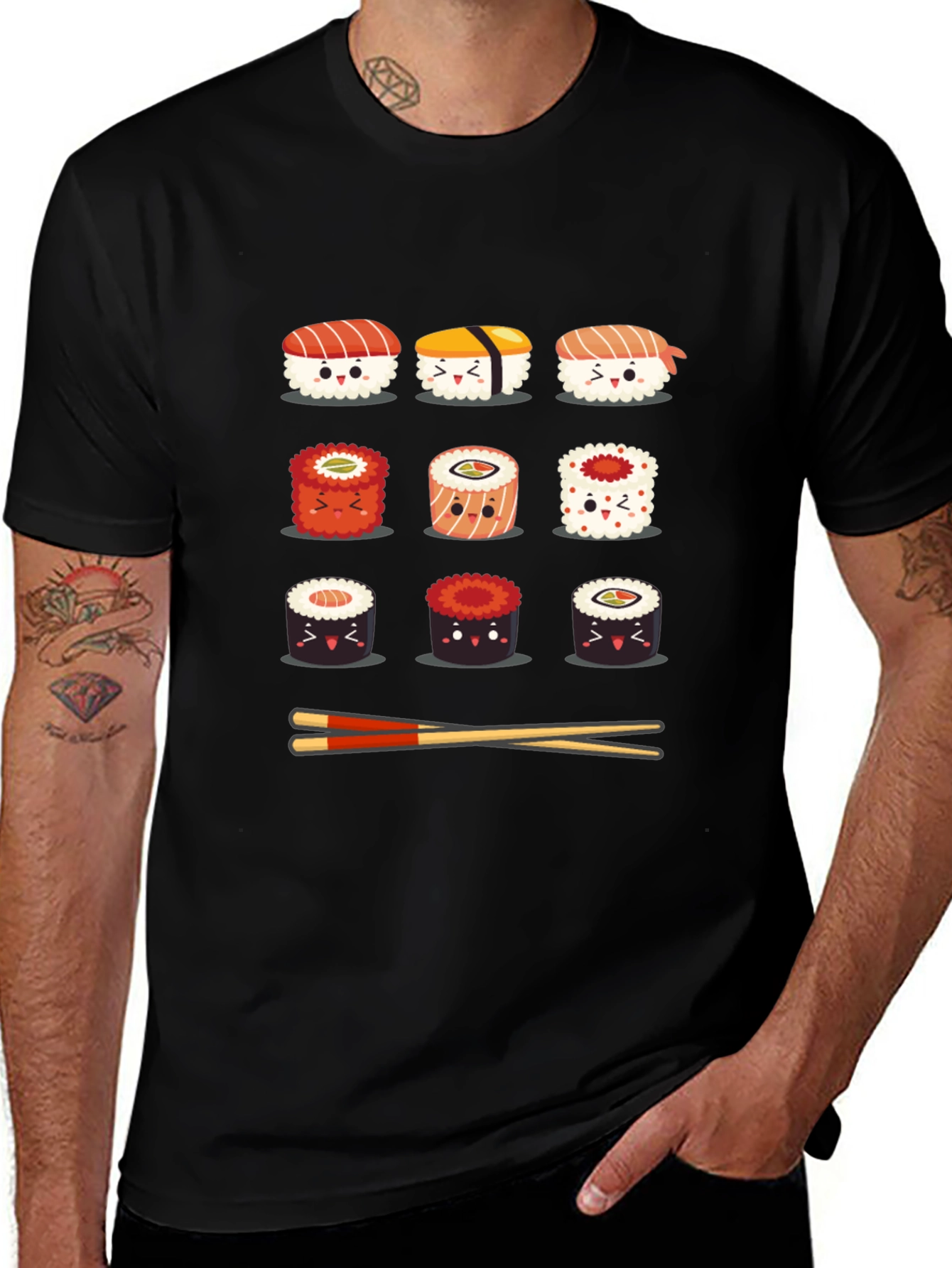 Sushi T-Shirt - Cute Foodie Tee