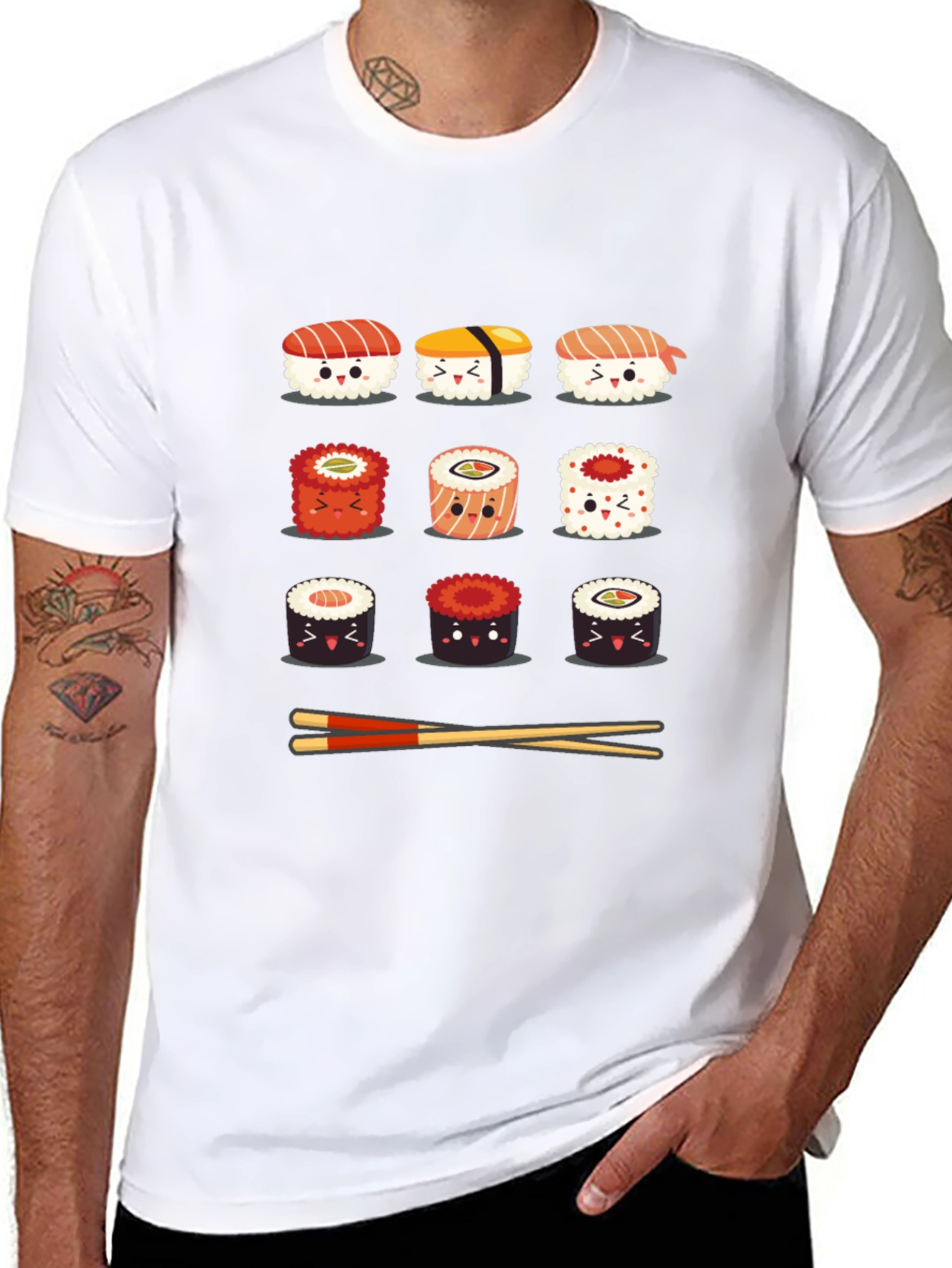 Sushi T-Shirt - Cute Foodie Tee