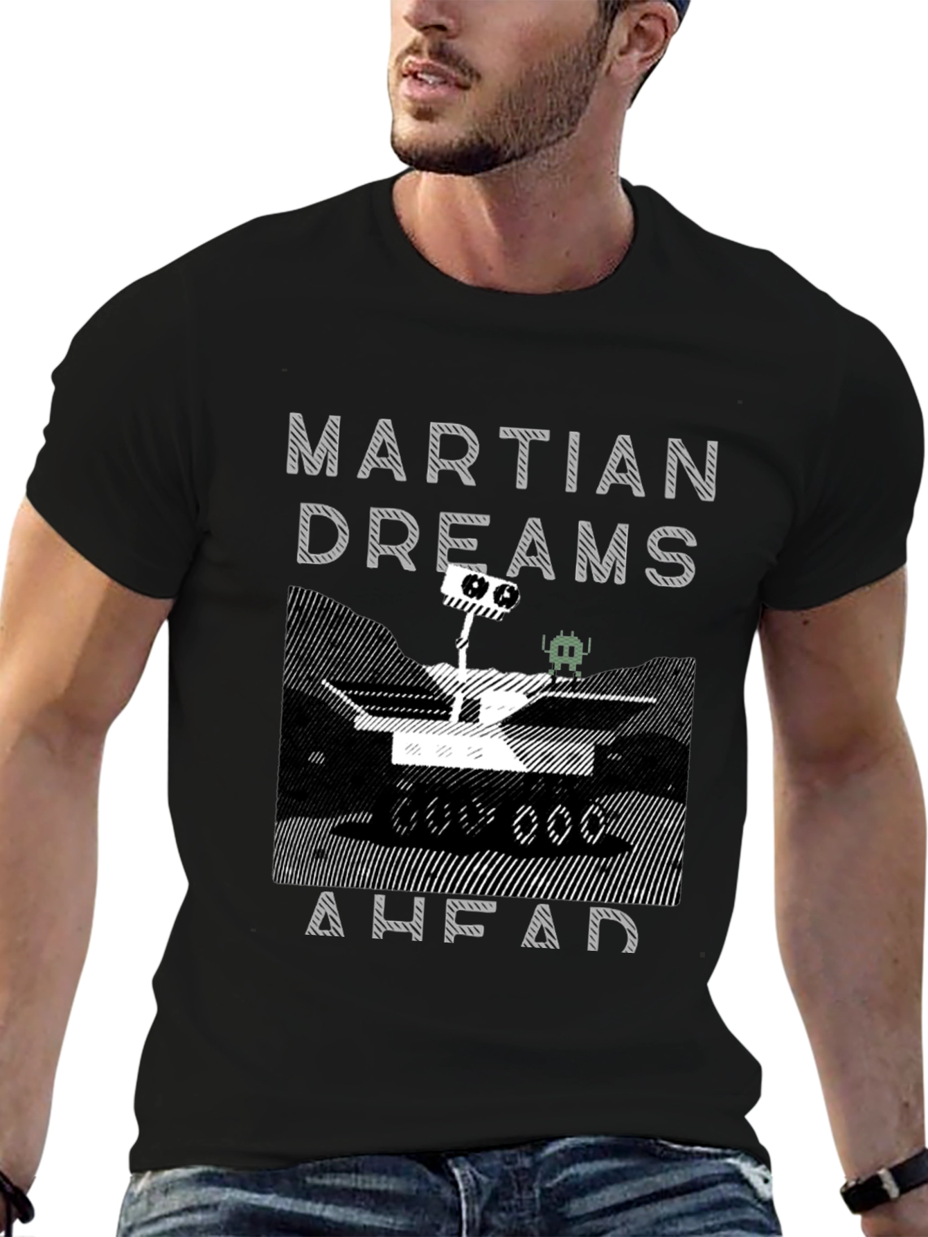 Martian Dreams Graphic T-Shirt