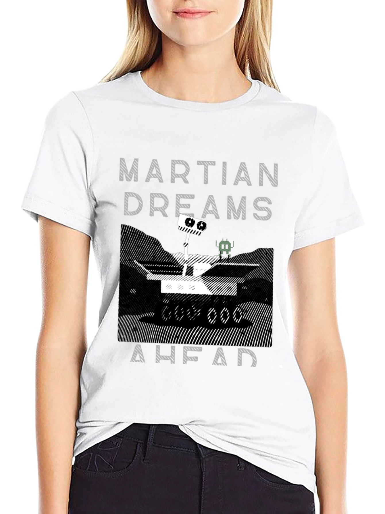 Martian Dreams Graphic T-Shirt