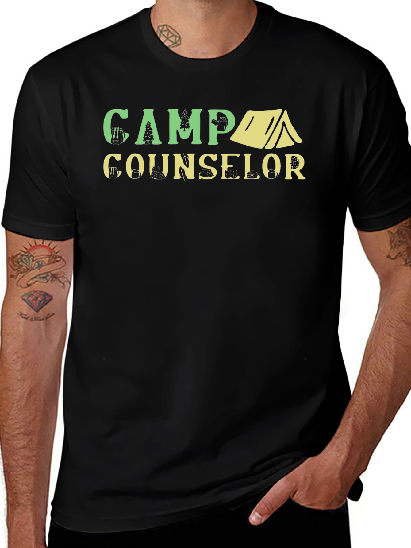 Camp Counselor Graphic T-Shirt