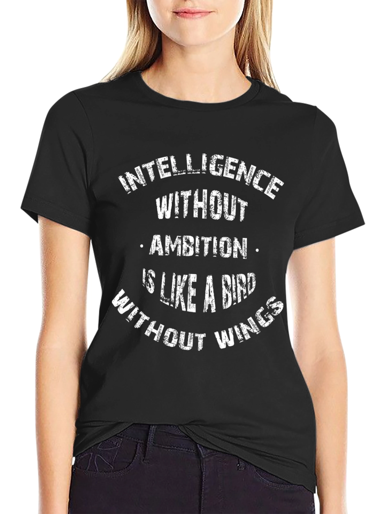 Intelligence Without Ambition T-Shirt
