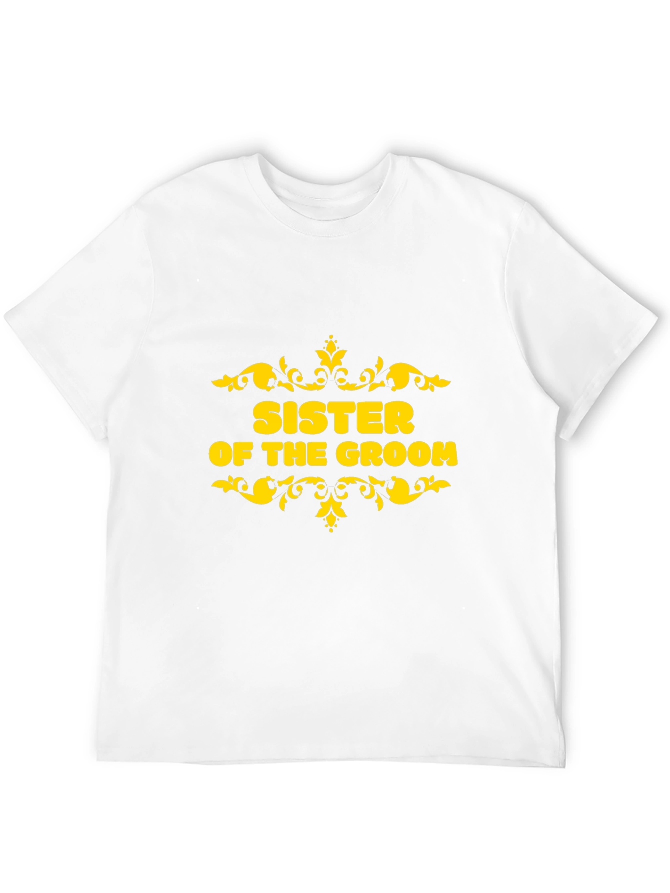 Sister of the Groom T-Shirt - Wedding Party Apparel