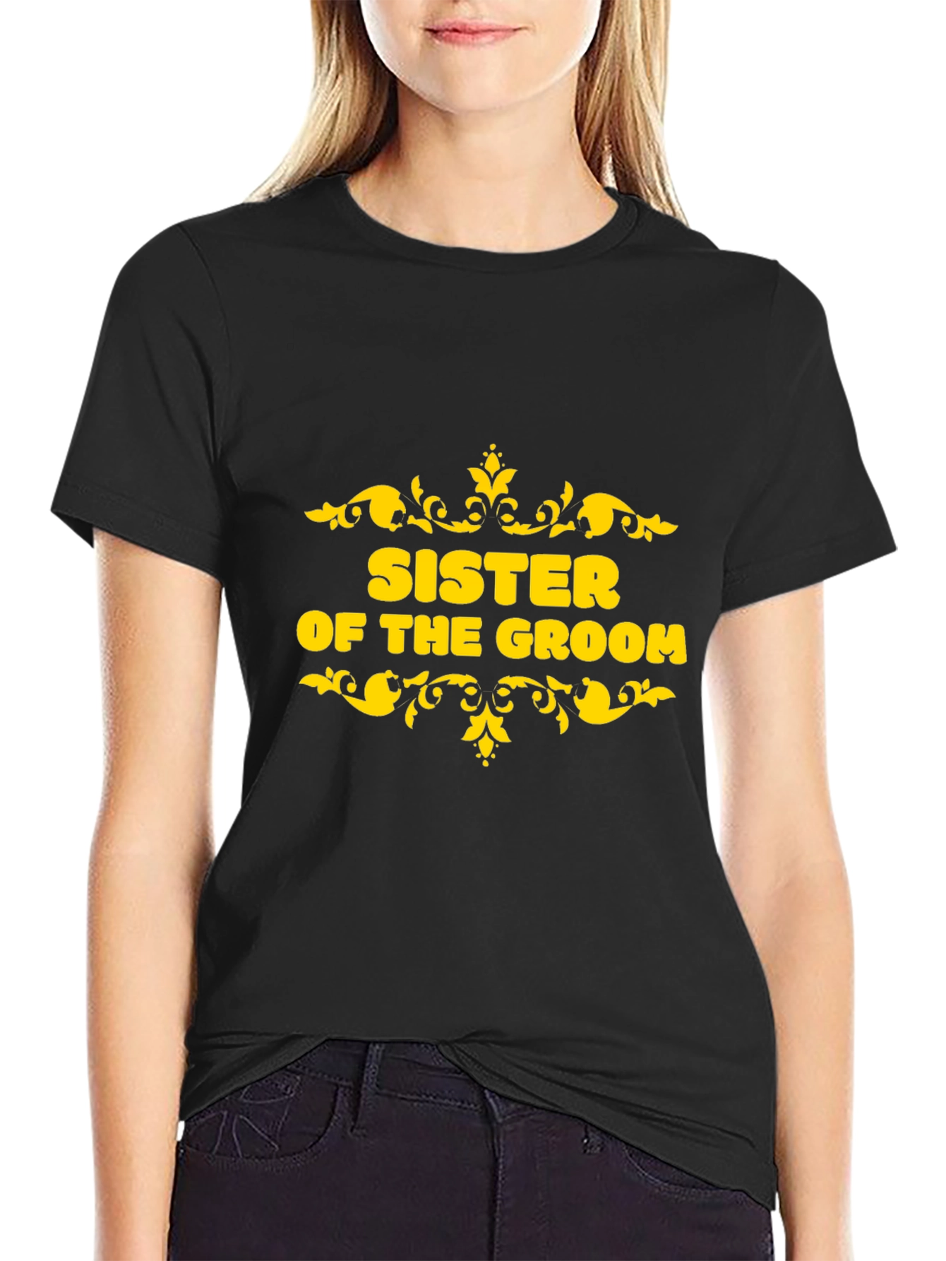 Sister of the Groom T-Shirt - Wedding Party Apparel