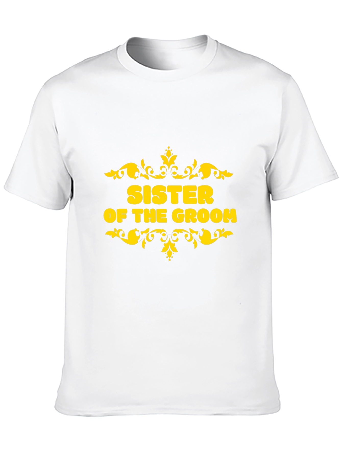 Sister of the Groom T-Shirt - Wedding Party Apparel