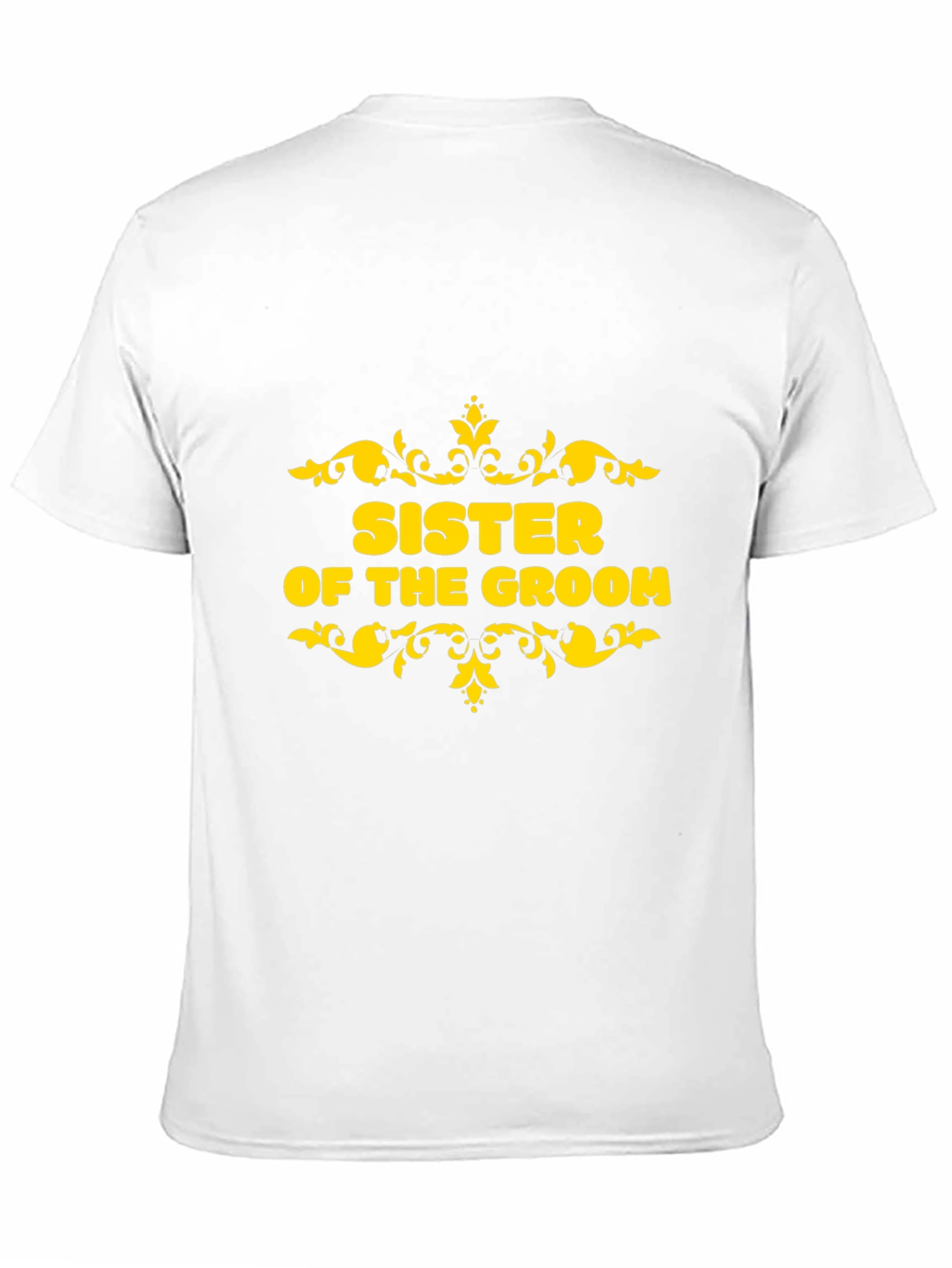 Sister of the Groom T-Shirt - Wedding Party Apparel