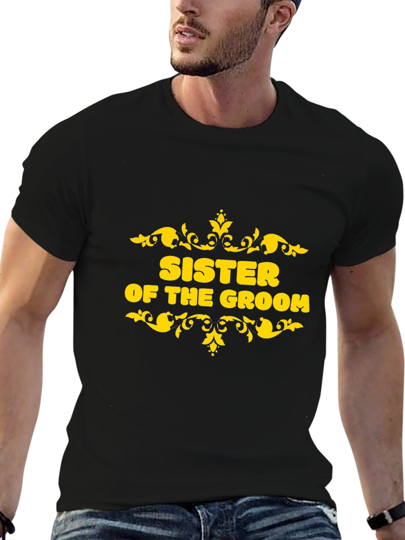 Sister of the Groom T-Shirt - Wedding Party Apparel
