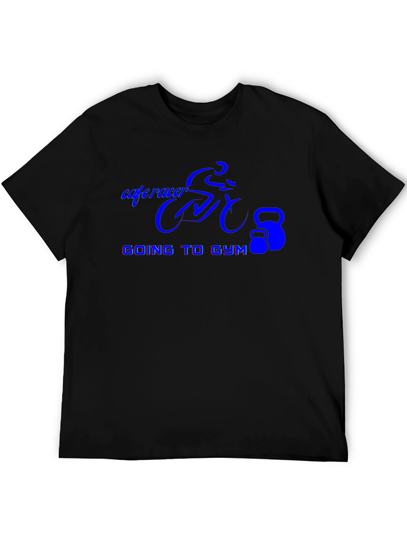 Cafe Racer Gym Black T-Shirt