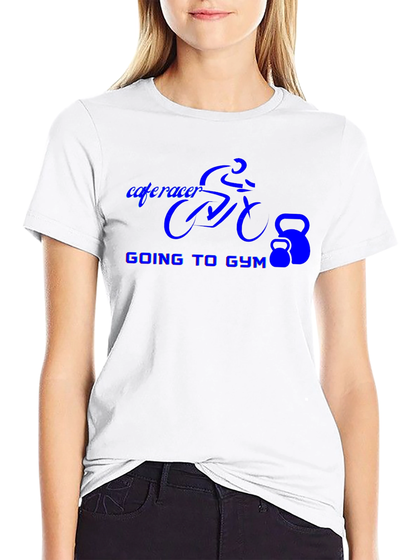 Cafe Racer Gym Black T-Shirt