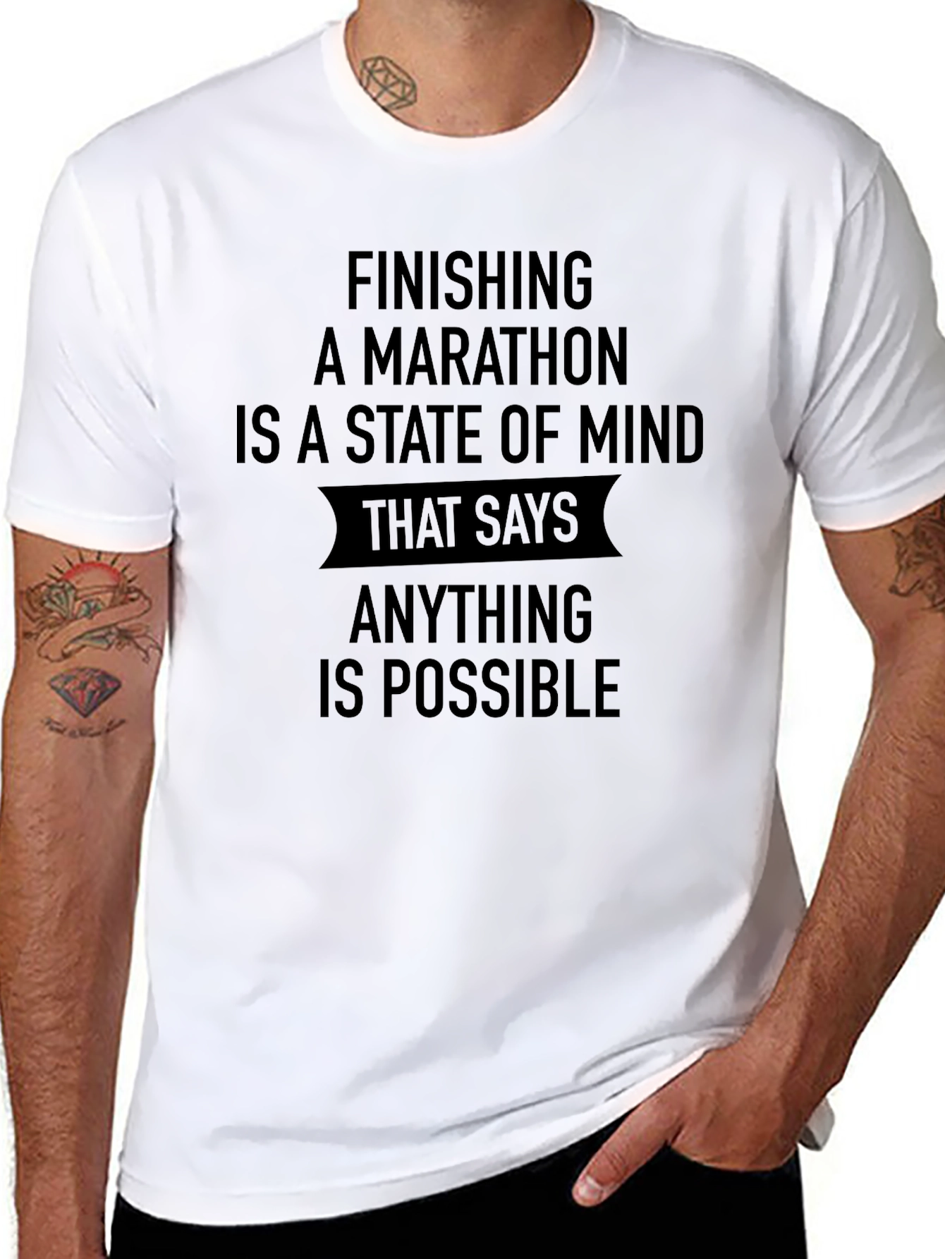 Marathon State of Mind Graphic Tee