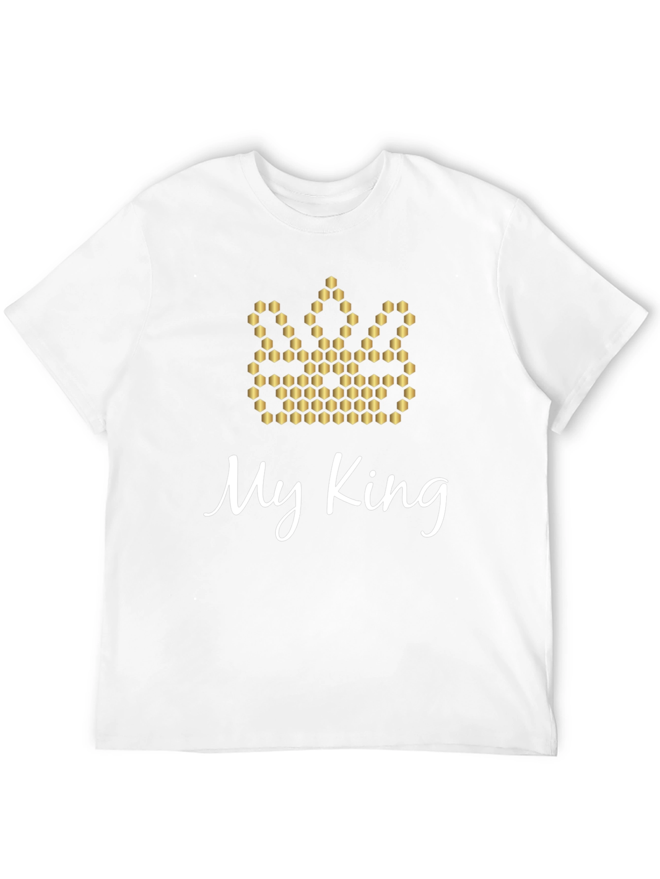 My King Crown Graphic Tee - Mens Black T-Shirt