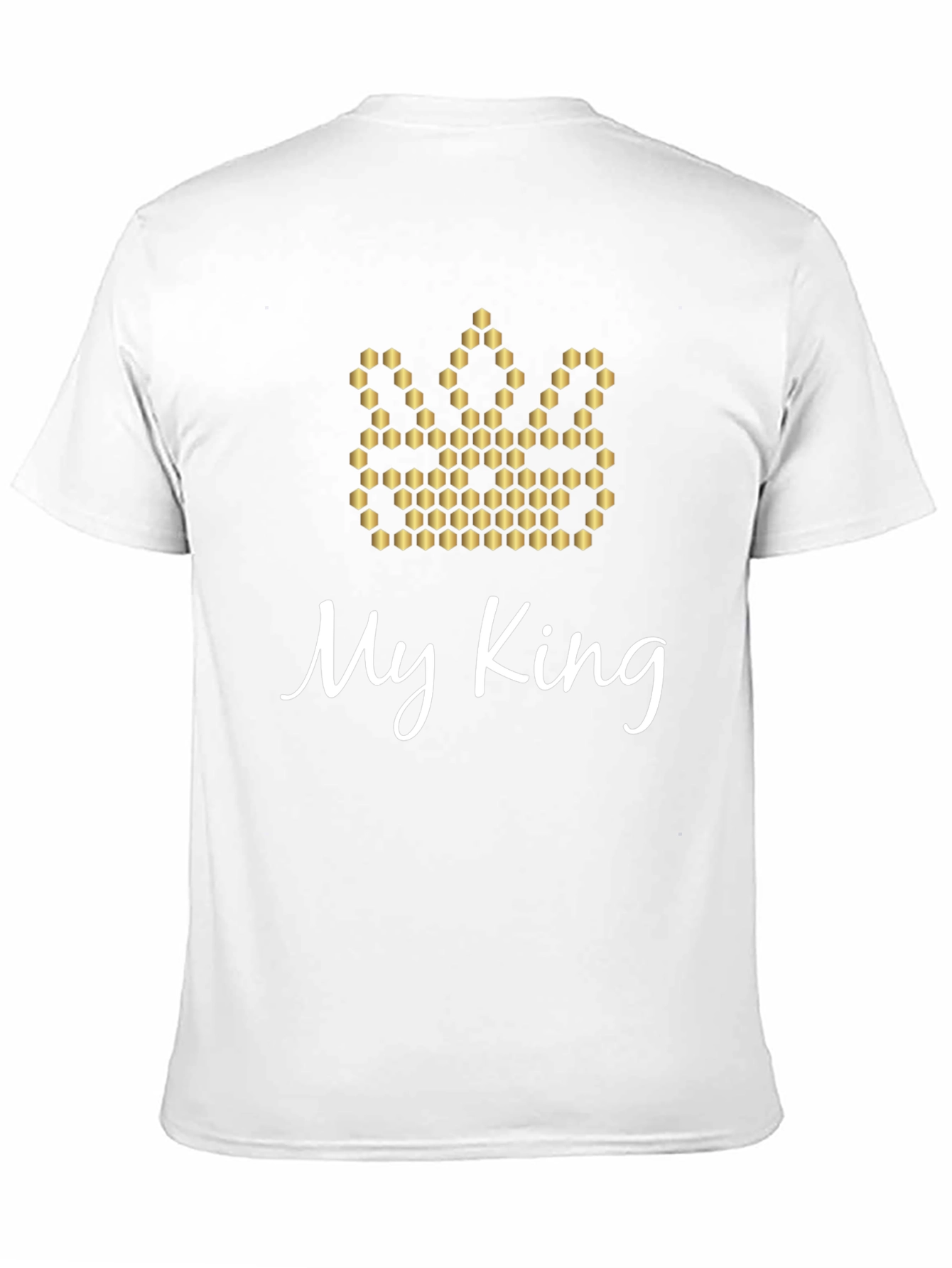 My King Crown Graphic Tee - Mens Black T-Shirt