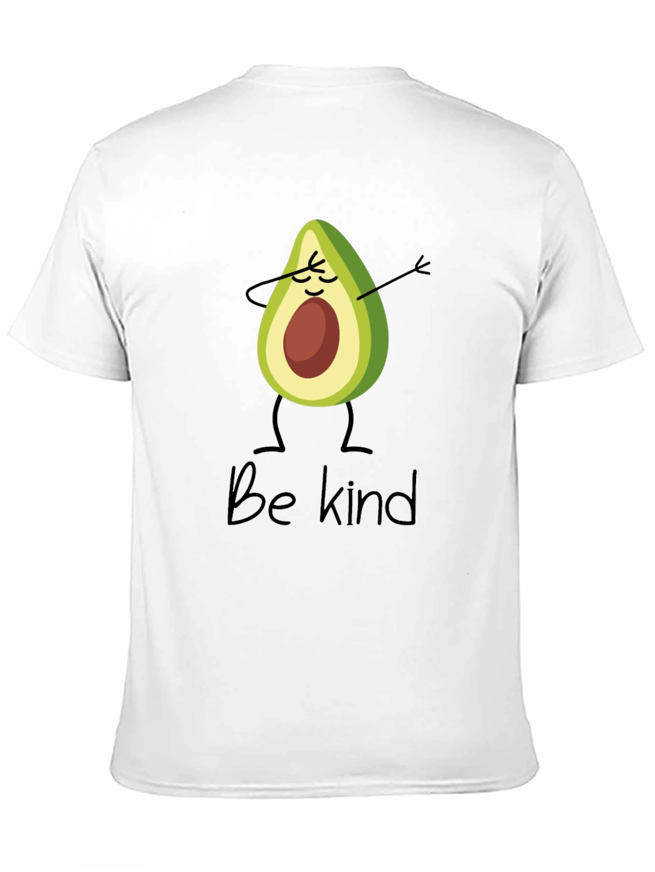 Be Kind Avocado Dabbing Graphic T-Shirt